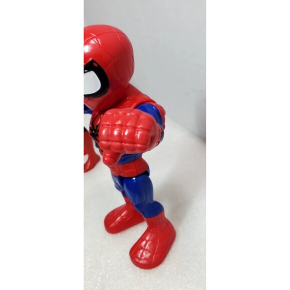 Spiderman Figure Lot: 6" Titan Hero 2019 + 5" Playskool Heroes 2018 Marvel Toy - Picture 6 of 16